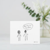 carte postale (Debout devant)