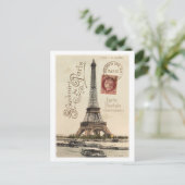 Carte postale (Debout devant)