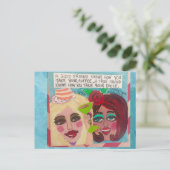 CARTE POSTALE (Debout devant)