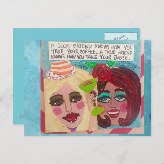 CARTE POSTALE (Devant / Derrière)