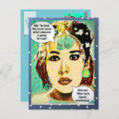 CARTE POSTALE (Devant / Derrière)