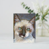 Carte postale (Debout devant)