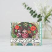 Carte postale (Debout devant)