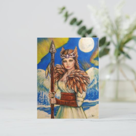 Carte postale (Debout devant)