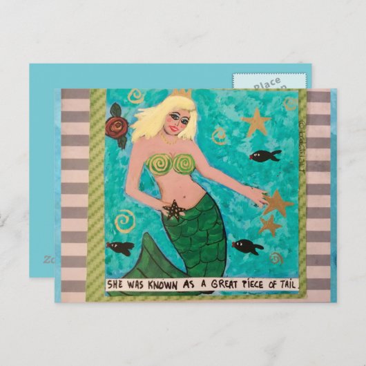 CARTE POSTALE (Devant / Derrière)