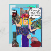 CARTE POSTALE (Devant / Derrière)