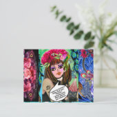 Carte postale (Debout devant)