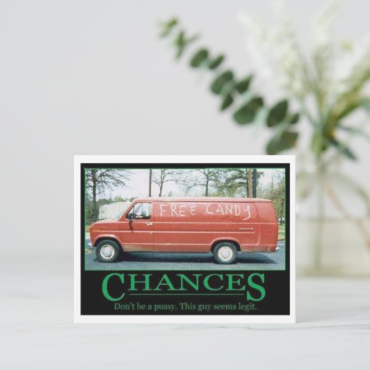 carte postale (Debout devant)