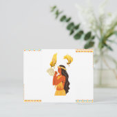 Carte postale (Debout devant)