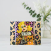 CARTE POSTALE (Debout devant)