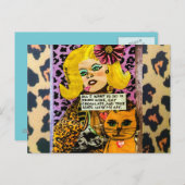 CARTE POSTALE (Devant / Derrière)