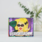 Carte postale (Debout devant)