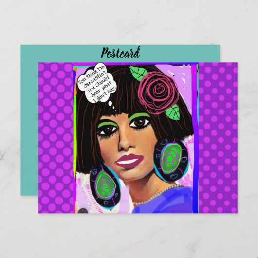 Carte postale (Devant / Derrière)