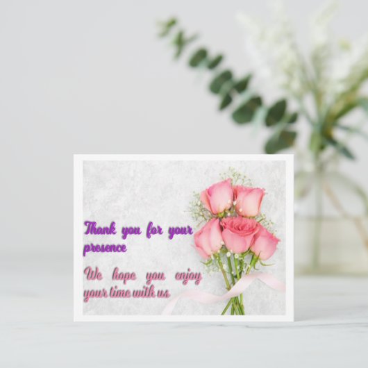 Carte postale (Debout devant)