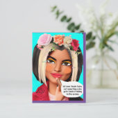 CARTE POSTALE (Debout devant)