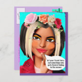 CARTE POSTALE (Devant / Derrière)