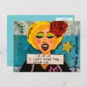 CARTE POSTALE (Devant / Derrière)