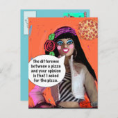 CARTE POSTALE (Devant / Derrière)