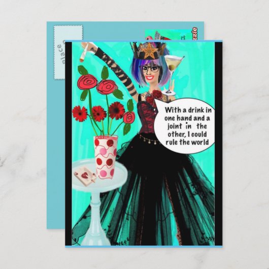 CARTE POSTALE (Devant / Derrière)