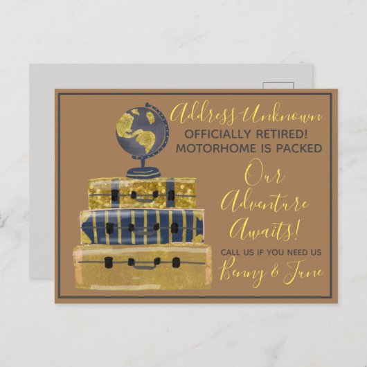 Carte postale (Devant / Derrière)