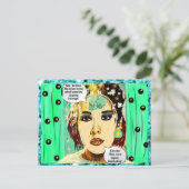 Carte postale (Debout devant)