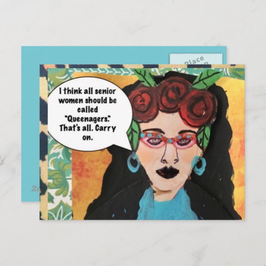 CARTE POSTALE (Devant / Derrière)