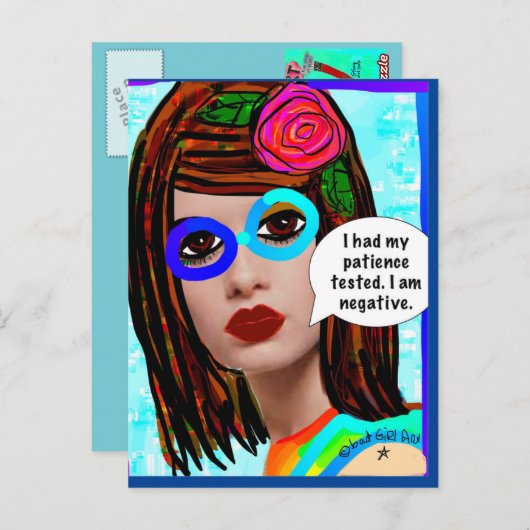 CARTE POSTALE (Devant / Derrière)