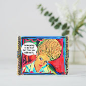 Carte postale (Debout devant)