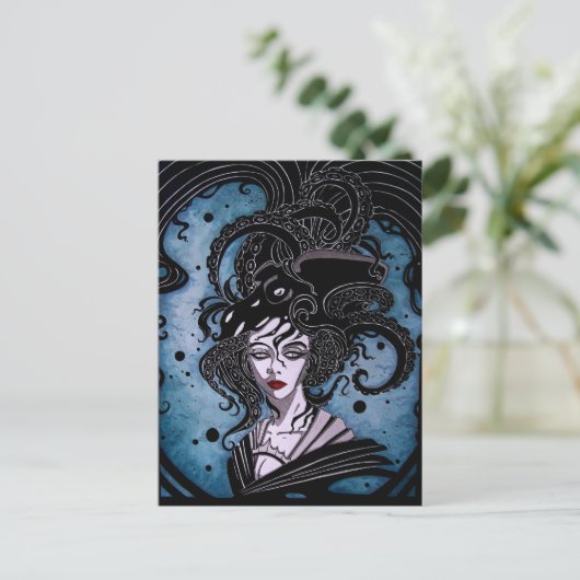 Carte postale (Debout devant)