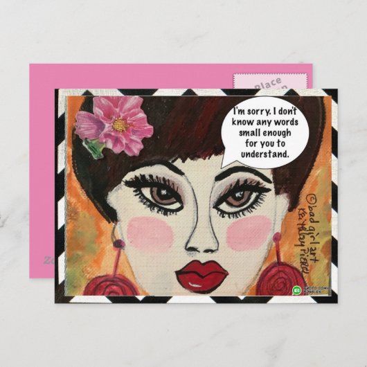 Carte postale (Devant / Derrière)