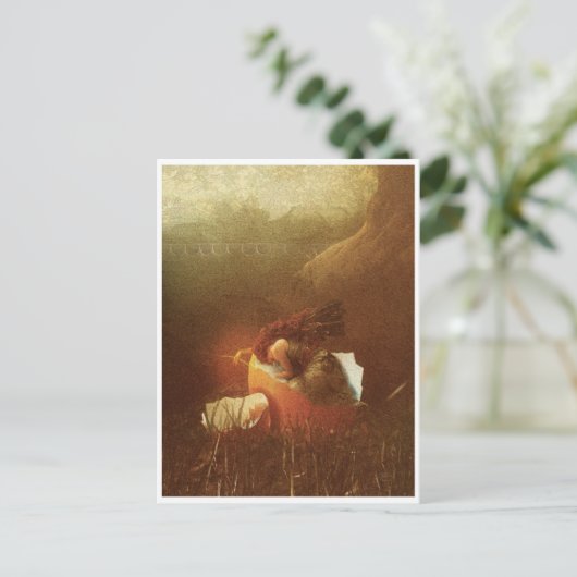 Carte postale (Debout devant)