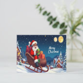 Carte postale (Debout devant)