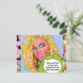 Carte postale (Debout devant)