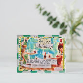 Carte postale (Debout devant)