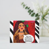 Carte postale (Debout devant)