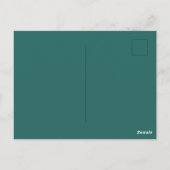 Carte postale (Dos)