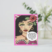 CARTE POSTALE (Debout devant)