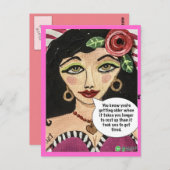 CARTE POSTALE (Devant / Derrière)