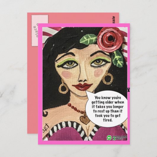 CARTE POSTALE (Devant / Derrière)