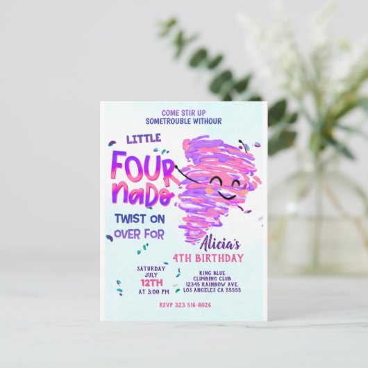 Carte postale (Debout devant)