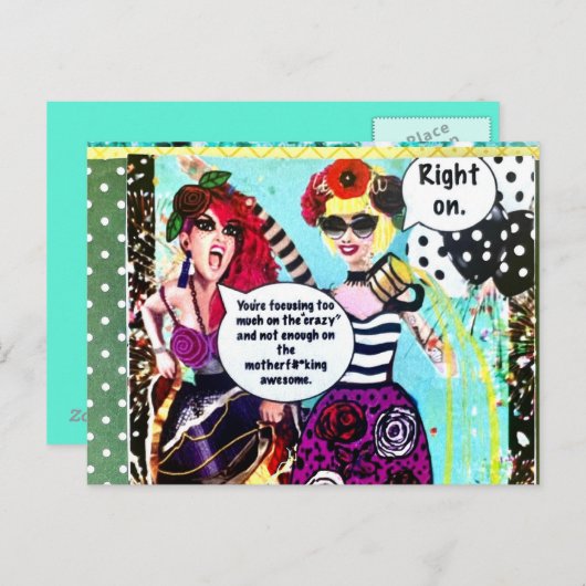 Carte postale (Devant / Derrière)