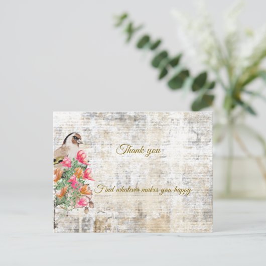 Carte postale (Debout devant)