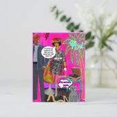 CARTE POSTALE (Debout devant)