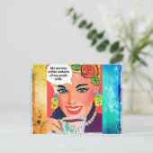 Carte postale (Debout devant)