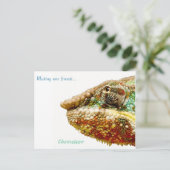 Carte postale (Debout devant)