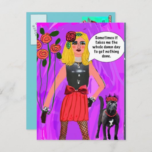 CARTE POSTALE (Devant / Derrière)