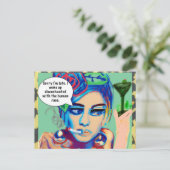 Carte postale (Debout devant)