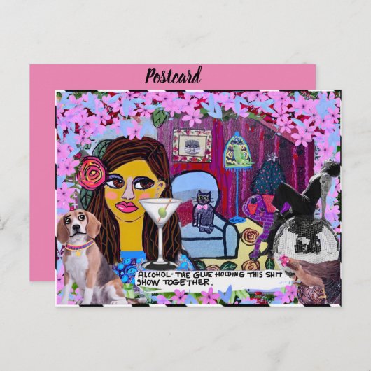 Carte postale (Devant / Derrière)