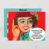 Carte postale (Devant / Derrière)