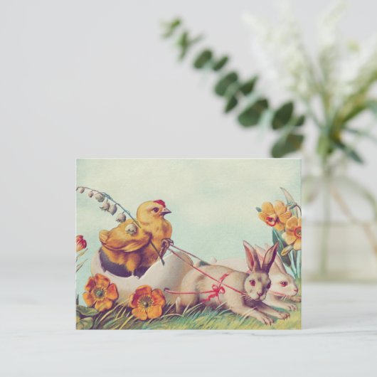 Carte postale (Debout devant)